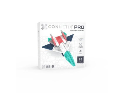 Connetix Tiles PRO Magnetická stavebnice (70 ks)