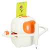 Educational drawing robot learning to write orange 170396