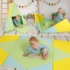 Skládací pěnová hrací podložka, stan a loďka 3 v 1
