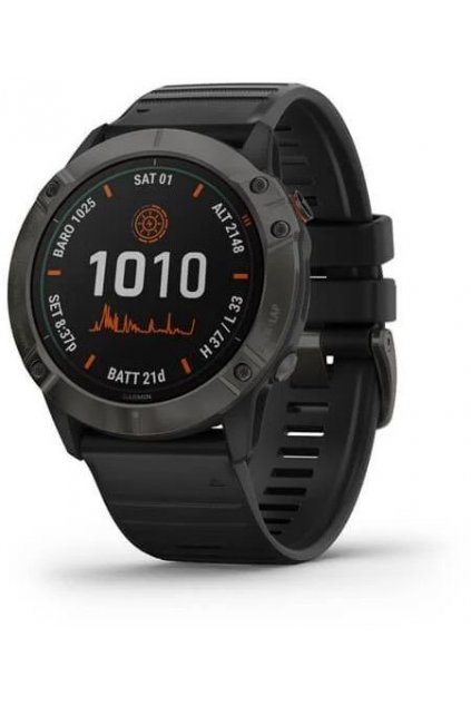 Garmin Fenix 7X Solar Watch Grey/Black