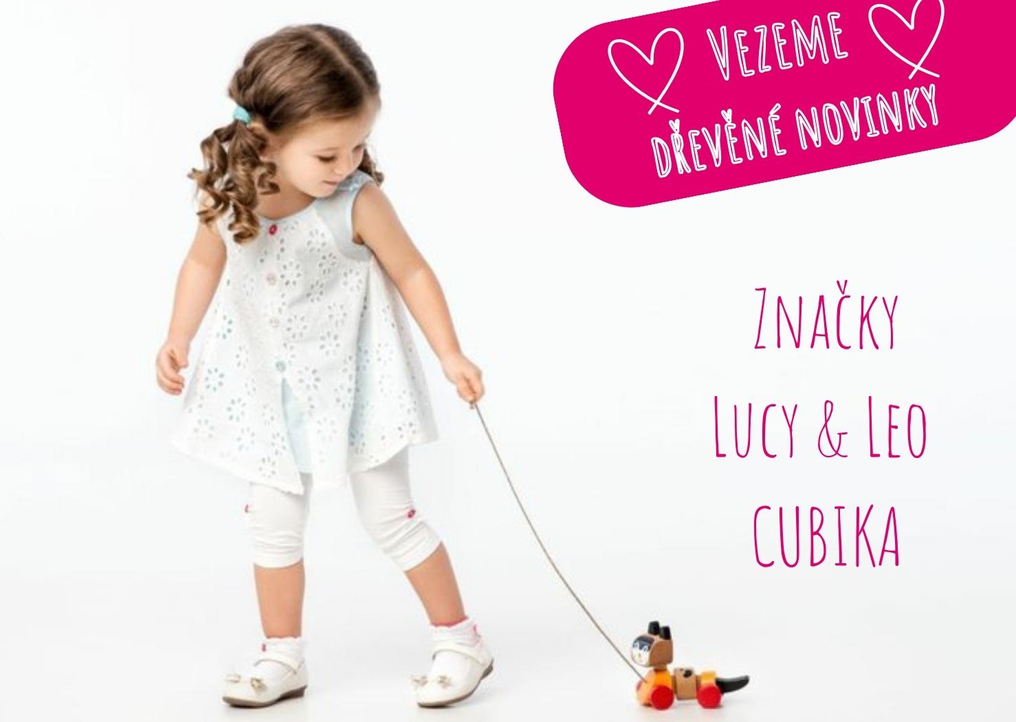 Naskladnili jsme dřevěné hračky Lucy & Leo a Cubika