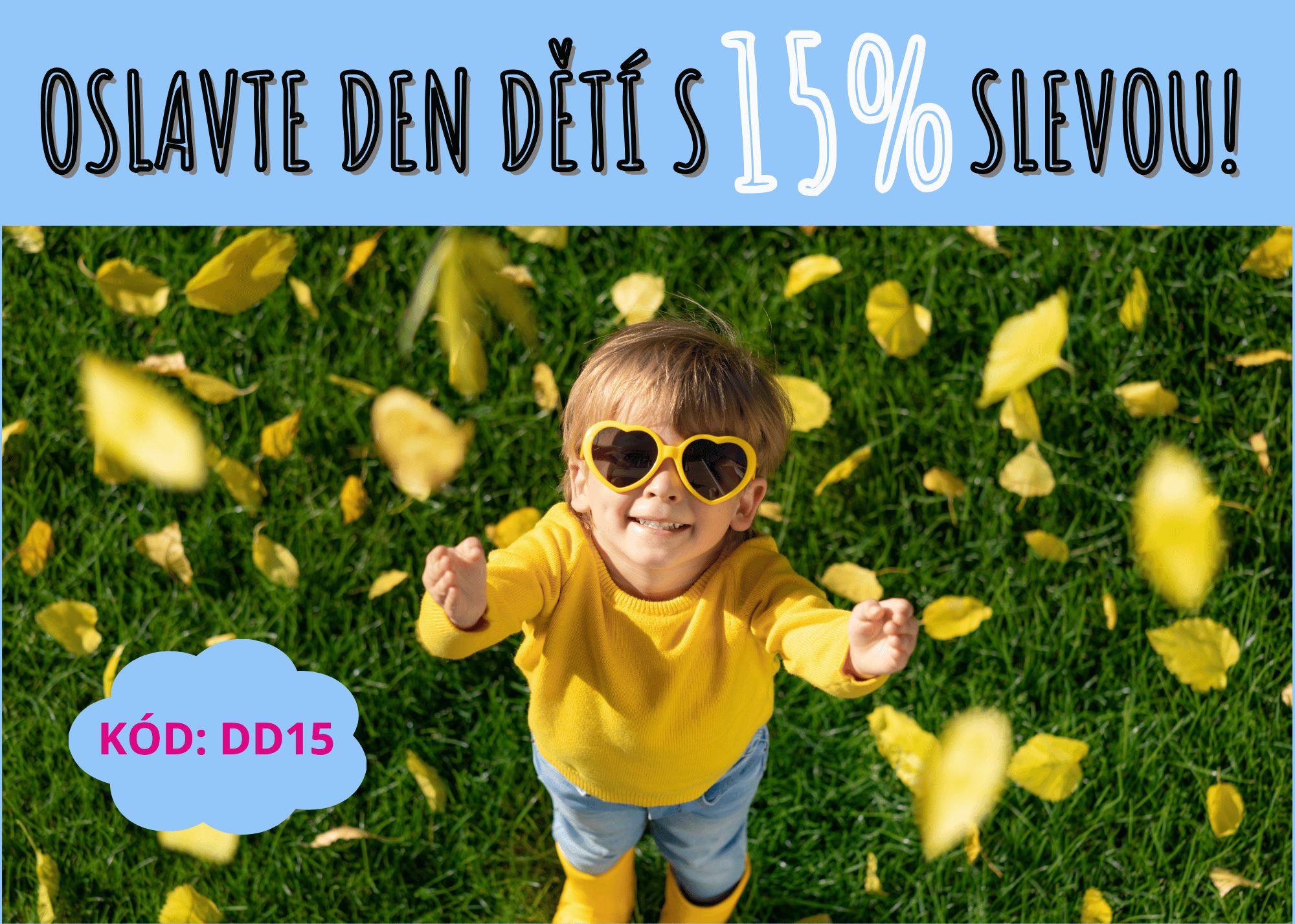 Den dětí - sleva