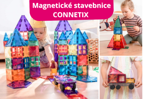 Magnetická stavebnice Connetix