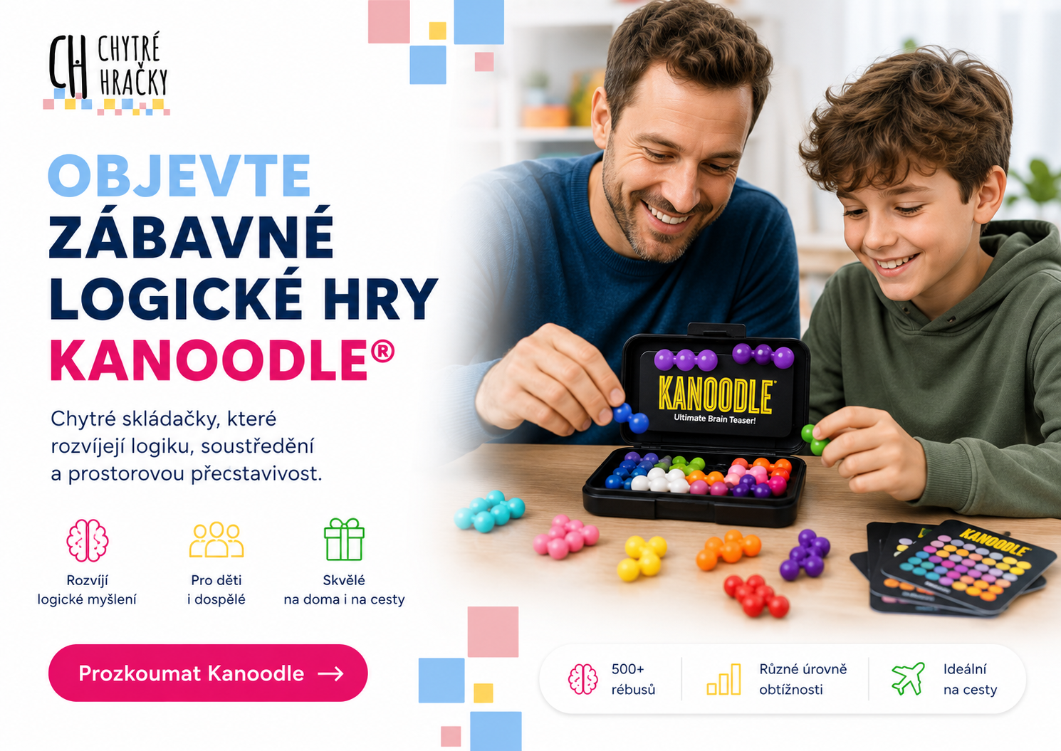 Logické hry Kanoodle®