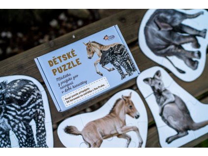 10746 1 autorske maxi puzzle zviratka z prazske zoo narozena v dobe karanteny