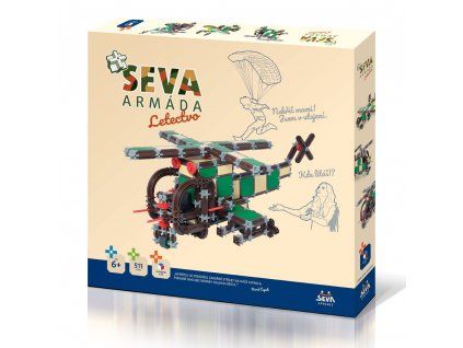 Česká stavebnice SEVA Armáda Letectvo