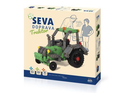 Stavebnice SEVA Doprava Traktor