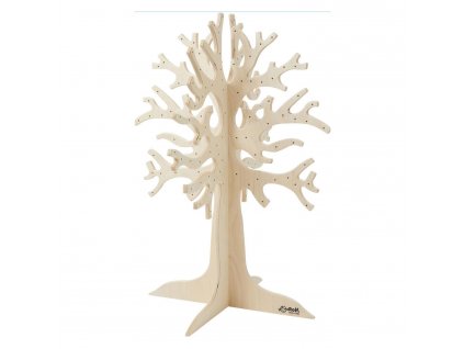Velký kreativní tématický dřevěný strom, 75x45  cm
