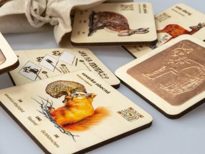 mini frotazova sada se zvukovymi qr kody zviratka z lesa 1. 1963