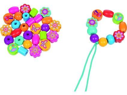Kreativní sada korálků Flower Power Goki