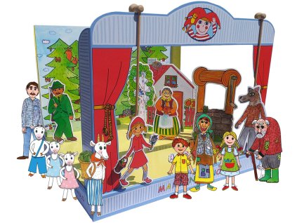 6634 loutkove divadlo marionetino de lux cervena karkulka pernikova chaloupka a o neposlusnych kuzlatkach