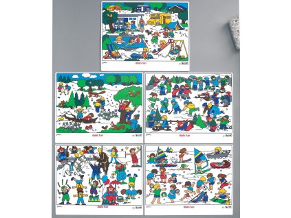 7162 dialog fun rocni obdobi komunikacni hra 5 desek barevne kolicky