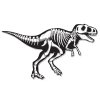 10779 5 obri oboustranne podlahove penove puzzle dinosaurus t rex