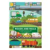 sticker activity set reusable roads and rails transporation cover 625x