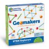 Zkoumáme geometrické tvary - Logická hra STEM Explorers: Geomakers Learning Resources