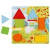 Didaktická hra na poznávání geometrických tvarů a barev