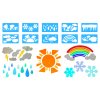 R58630 Weather Stencils RECTANGLE