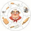 Profese 2 - naučné puzzle 21 dílků