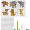 Vzdělávací kostičky BioBUDDi Pixel se zvířátky (2288 dílků a 6 destiček)