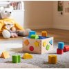 Goki vkládací box tvary – Dřevěná vzdělávací hračka pro rozvoj motoriky