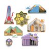 identify and complete geometric shapes in architecture (6)