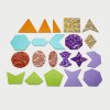 TickiT Rainbow Glitter Shapes 72622 A