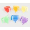 TickiT Translucent Colour Funnels Pk6 73113 A
