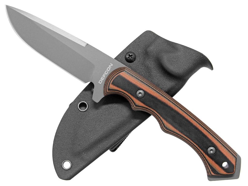Nůž Defcon TD007SL G10 černá/oranžová