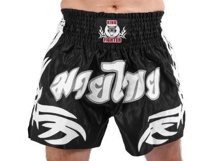 trenky thajsky box cerne