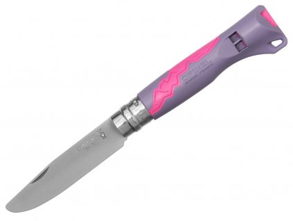 Nůž Opinel VRI 7 dětský outdoorový fialový