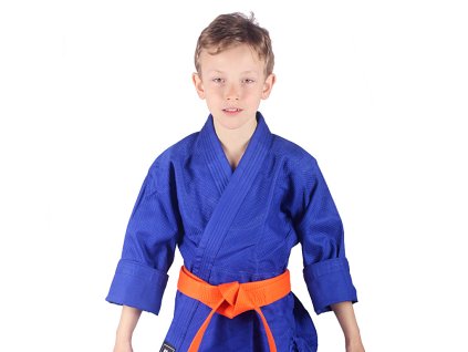 kimono judo modre