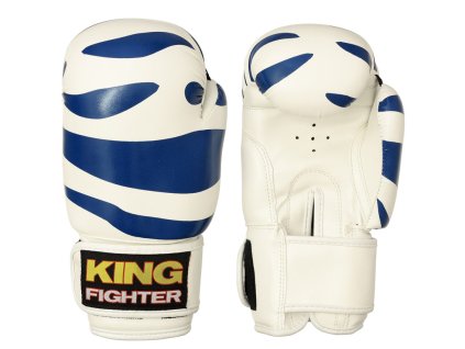 detske boxerska rukavice zebra modre