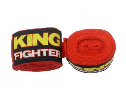 545 bandaze king fighter 4 5 m cervene bavlna