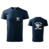 Pánské triko Krav Maga IDF modré (Velikost L)