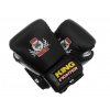 3821 2 detske boxerske rukavice king fighter 4 oz cerne