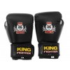 3821 3 detske boxerske rukavice king fighter 4 oz cerne