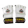 MMA rukavice King Fighter Champion bílé (Velikost L)