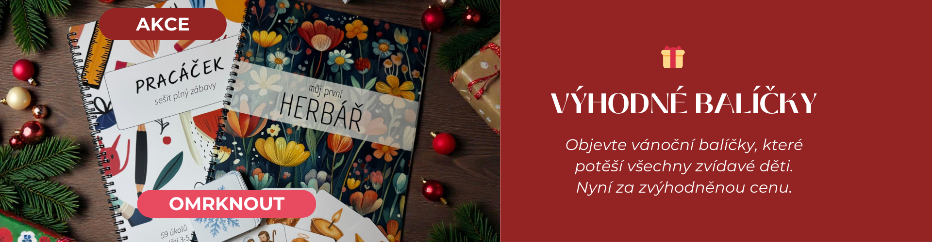 výhodné vánoční balíčky