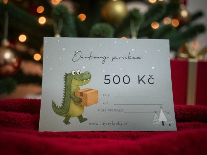 Dárkový poukaz 500