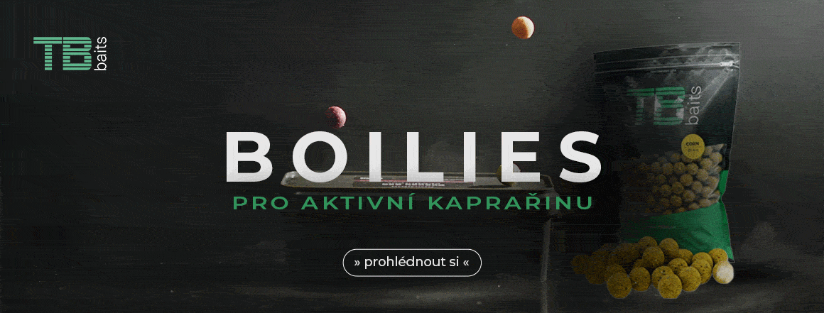 TB Baits - Boilies pro aktivní kaprařinu - nástrahy na kapry