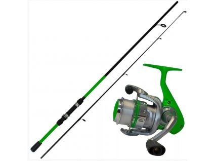 Okuma Dětský set Vibe Combo 180cm 5-20g zelený