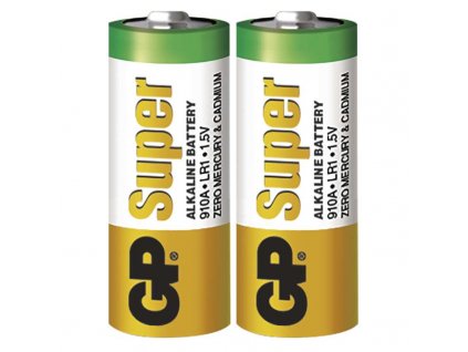 Alkalická speciální baterie GP 910A (LR1) 1,5 V, 2 ks