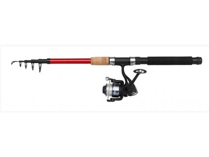 DAM Prut Fighter Pro Combo Tele Spin 180cm 5-20g + naviják 20FD + vlasec 0,25mm