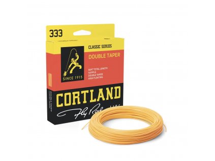 Cortland muškařská šnůra 333 Classic Floating Double Mango Orange DT4F 90FT