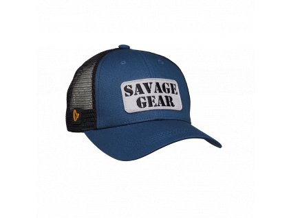 Savage Gear Kšiltovka Logo Badge Cap One Size Teal Blue