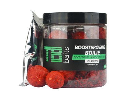 tb baits boosterovane boilie spice shrimp 120 g 20 24 mm