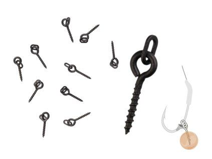 zfish vrtacek s krouzkem bait screw oval ring