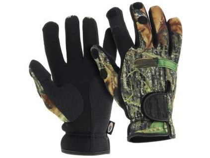 NGT Neoprén Rukavice Camo Gloves