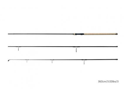 Delphin Prut ARMADA CARP BlackWay  3 díly 360cm/3,00lbs