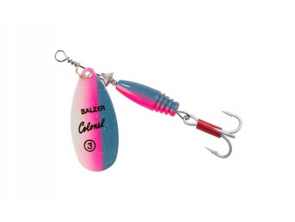 Balzer Třpytka Colonel Classic Fluo  Růžovo-modrá
